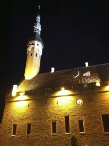 Tallinn Town Hall  - a beacon to locate the main square