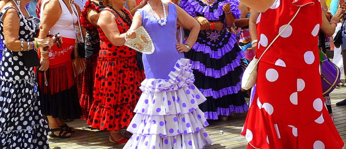Feria de Malaga dancers, Malaga